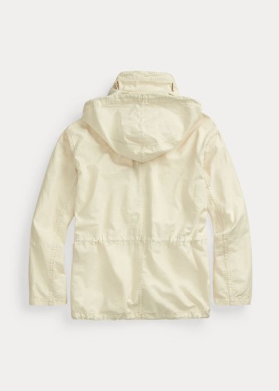 Chaquetas Ralph Lauren Hombre Creme - Popover Field - UNCLW3150